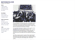 Desktop Screenshot of bothways.com